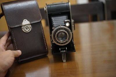 【售】經典個人收藏德製Agfa Billy Compur蛇腹古董120估焦摺疊照相機