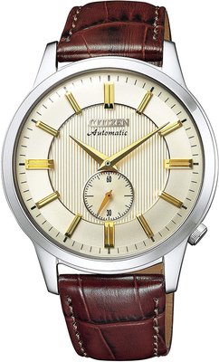 日本正版 CITIZEN 星辰 Collection NK5000-12P 男錶 手錶 機械錶 皮革錶帶 日本代購
