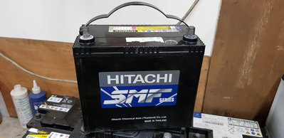 (二手中古電池) HITACHI 60B24L-SMF 免保養汽車電池 數值漂亮，品項優