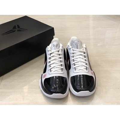 【正品】Nike Kobe 5 Retro Bruce Lee 黑白 李小龍 CD4991-101潮鞋