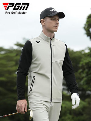 PGM 高爾夫馬甲男士外套衣服春季服裝男裝針織內里夾克背心坎肩