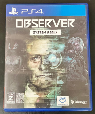 中文版 觀察者 侵視者 系統還原 PS4 OBSERVER System Redux