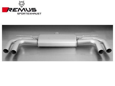 【Power Parts】REMUS SPORTS EXHAUST 尾段 AUDI 8V S3 4D 2014-