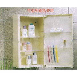 《日成》化妝鏡箱/醫藥箱(無防霧)可並列HM-411
