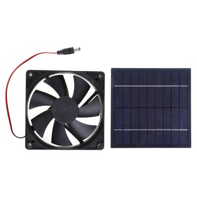 * 太陽能排氣扇太陽能電池板動力風扇, 可安靜地冷卻, 通風排氣-新款221015