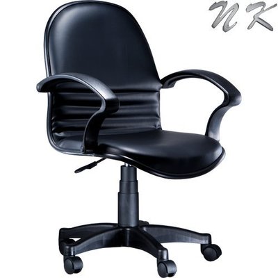 ◎【NICK】尼可辦公家具◎ (CM)氣壓式皮革辦公椅/電腦椅_弧形大扶手