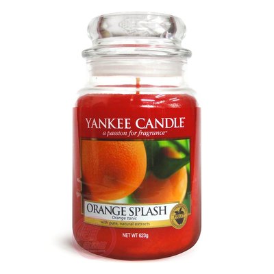 便宜生活館【家庭保健】Yankee Candle 香氛蠟燭 22oz /623g (柳橙) 全新商品 (可超取)