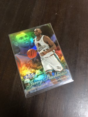 JERRY STACKHOUSE  1997-98 FLAIR  ROW 2  閃亮卡  編號 36
