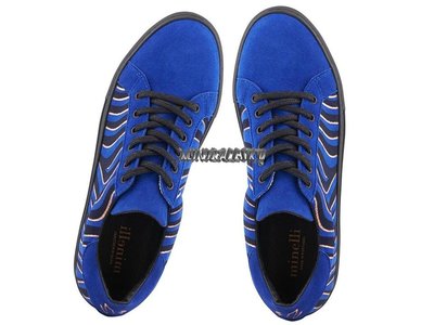 ❤【特價款出清】❤法國品牌 Minelli 休閒平底鞋-活力藍 #36