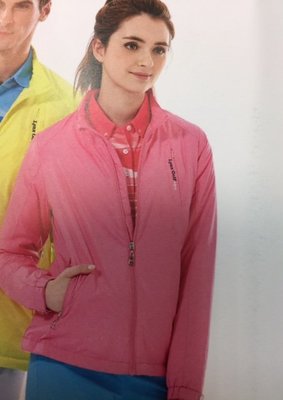 青松高爾夫 LYNX#1592551-63 水藍色/粉紅 女外套 $2200元