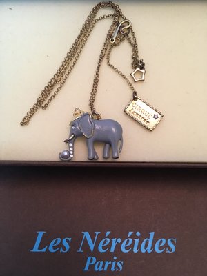Les Nereides  大象馬戲團項鍊 絕版