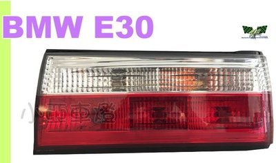 小亞車燈改裝＊全新 BMW E30 1983-1987 紅白晶鑽 尾燈 後燈 一組2999