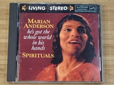《啟元唱片》女低音瑪麗安安德森 MARIAH ANDERSON HE'S GOT THE WHOLE WORLD IN