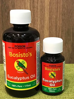 【澳洲老牌】防螨除漬~Bosisto's紅鸚鵡100%純天然尤加利精油Eucalyptus 175ml超新鮮現貨不必等