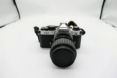 (小蔡二手挖寶網) 日本製 Nikon 尼康 FM2 單眼底片相機 未測試請斟酌下標 商品如圖 1元起標 無底價 非canon