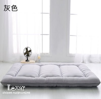 日式雙人加厚床護墊定制折疊宿舍用聚酯纖維懶人床墊