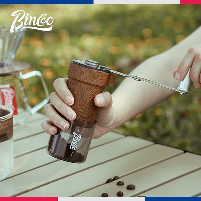 ] 咖啡磨豆機 咖啡研磨器 磨粉機 磨豆機 咖啡豆手動研磨器 迷你便攜小型手動咖啡 手沖手搖鋼芯