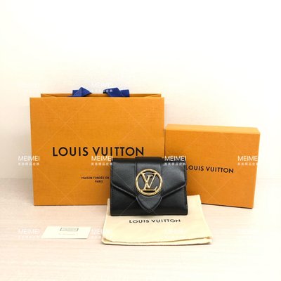 30年老店 預購 LOUIS VUITTON LV PONT 9 小款 短夾 皮夾 皮革 M69175 LV