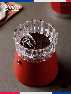 咖啡摩卡壺布粉器專用摩卡壺接粉器配件壓粉填粉器布粉神器咖啡用~半島鐵盒