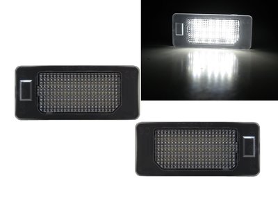 卡嗶車燈 BMW 寶馬 X5 F15 2011-Present 五門車 LED V2 牌照燈 白