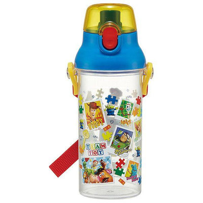◎超級批發◎日本製 660092-004608 Skater PSB5TR 玩具總動員 透明直飲式冷水壺 水瓶480ml