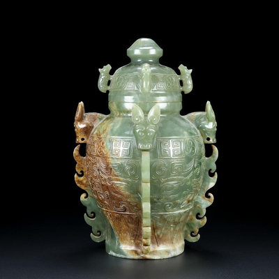 舊藏  周瓶 重2.037千克高24厘米寬25厘米28568【萬寶樓】古玩 收藏 古董