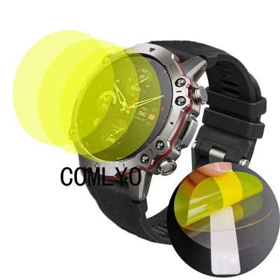 【5片裝】適用於 Amazfit Falcon 保護膜 屏幕 華米智能手錶 貼膜 高清 軟膜
