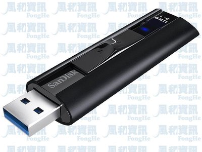 SanDisk Extreme Pro 128G USB3.1固態隨身碟(SDCZ880-128G-G46)【風和資訊】