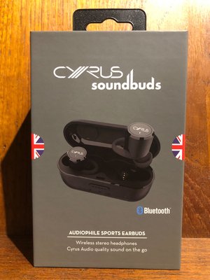 [ 沐耳 ] 英國 Cyrus 真無線藍芽耳機 Soundbuds V5.0+EDR （鋰電池充電盒）（完售，勿下標）