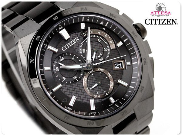 CITIZEN 星辰錶手錶ATTESA 系列Eco-Drive 光動能電波時計業務上班