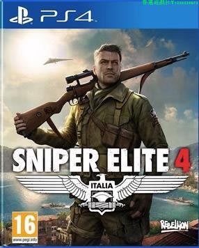 PS4游戲 二手 狙擊之神4 狙擊精英4 Sniper Elite 4 nicewg 中文