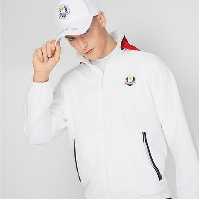 RyderCup萊德杯高爾夫男裝外套秋季時尚風衣彈力夾克RM232JJ133