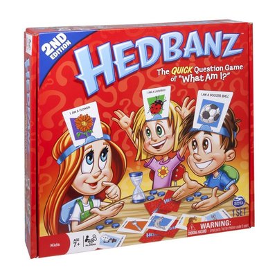 英文桌遊卡牌猜猜我是誰遊戲猜牌遊戲HEDBANZ~易真