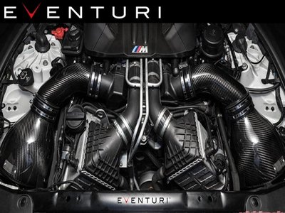 【樂駒】 Eventuri 英國 改裝 進氣 Full Black Carbon Intake BMW F10 M5