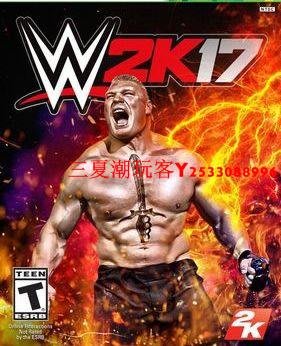 全新XBOX ONE XBOXONE 游戲光盤 WWE 2K17 美國職業摔角聯盟 英文『三夏潮玩客』