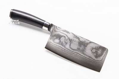 C（日本武生鋼）VG-10中式菜刀/中式片刀 67層大馬士革折疊紋~台南刀店