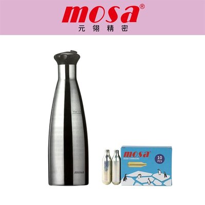 【mosa】Soda Splash 1.1L隨身型氣泡水機 附氣彈