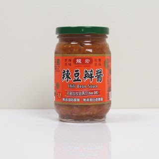 龍宏 辣豆瓣醬 (非基因改造黃豆) 460克