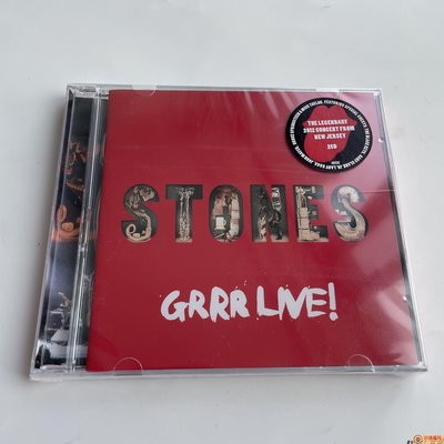 樂迷唱片~全新現貨CD 滾石樂隊 The Rolling Stones GRRR Live!  現場 2CD