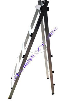 (含稅價)好工具(底價1030不含稅)冠座 鋁梯 行走梯 一般型 取代木梯輕巧不染塵 %標準耐重80kg*5尺高%