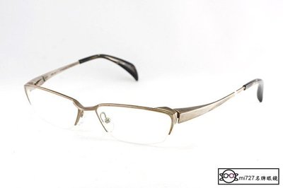 【mi727久必大眼鏡】日本矚目設計師手工眼鏡～JAPONISM JN-462＊現代感、設計感十足