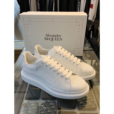 MCQ Alexander Mcqueen 小白鞋 白色尾設計 增高 修長 球鞋 預購