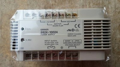 OMRON 電源供應器 OMRON 電源供應器 S82K-10024 OUT:DC24 4.2A