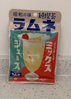 【享吃零食】 日本 昭和純喫茶汽水糖-綜合果汁風味