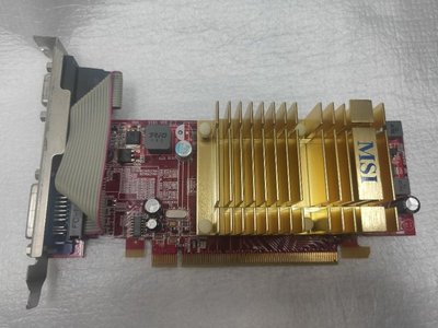 微星R4350-D512H ATI Radeon HD 4350 PCI Express x16 顯示卡