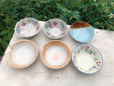 台灣早期老商品|碗公|胭脂碗|豆花碗|杯蓋