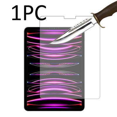 1pc 玻璃屏幕保護膜適用於 iPad 7th 8th 9th 10th generation 2022 air 2 3