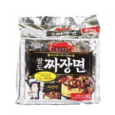韓國 paldo 金炸醬麵 203g*4包【27473】