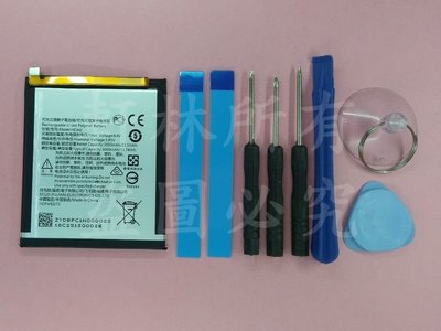 軒林-附發票 全新HE342手機電池 適用 Nokia6.1 Plus TA-1103 1099送拆機工具#H030U