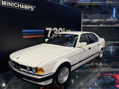 吉華科技@ 1/18 Minichamps 113023004 BMW 730i (E32) 1986 White